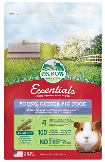 Oxbow Essentials - Young Guinea Pig Food (5 lbs) For Discount