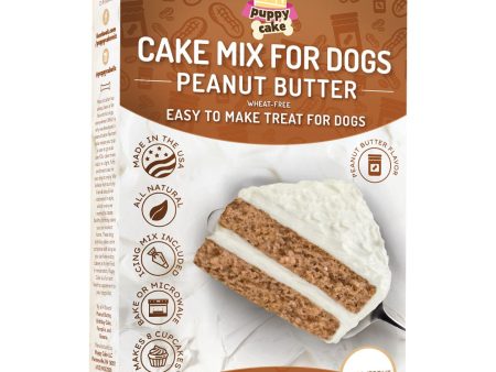 Puppy Cake Mix - Peanut Butter Wheat-Free For Discount