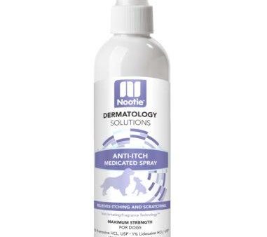 Nootie Dermatology Solutions Anti-Itch Medicated Spray For Dogs (8-oz) Online