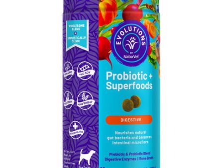 NaturVet Evolutions - Probiotic + Superfoods Soft Chews (90 Soft Chews) Online Hot Sale