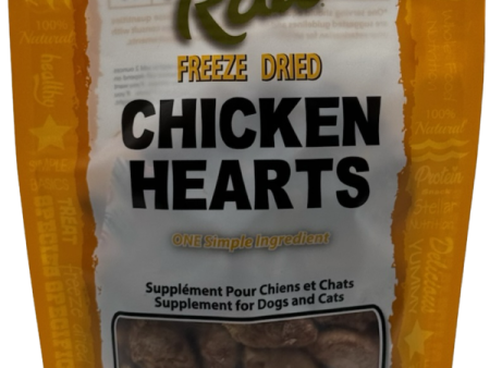 OC Raw Dog Freeze-Fried Chicken Hearts Discount