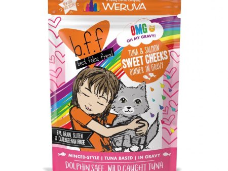 Weruva BFF Tuna & Salmon Sweet Cheeks Recipe Pouches Wet Cat Food Online