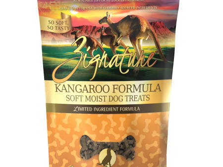 Zignature Kangaroo Formula Soft Moist Dog Treats (4 oz - New Heart Shape) Cheap