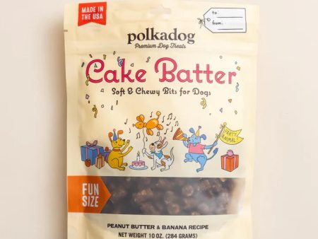 Polkadog Cake Batter Dog Treat Cheap