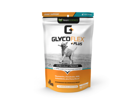 VetriScience GlycoFlex® Plus Hip & Joint Supplement for Dogs Chew Duck Flavor Online