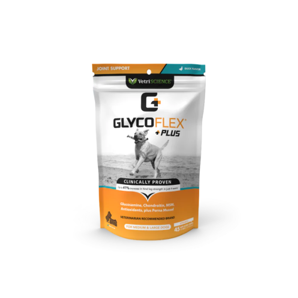 VetriScience GlycoFlex® Plus Hip & Joint Supplement for Dogs Chew Duck Flavor Online