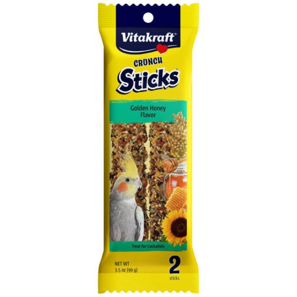 Vitakraft Crunch Sticks Golden Honey Flavor for Cockatiels Online