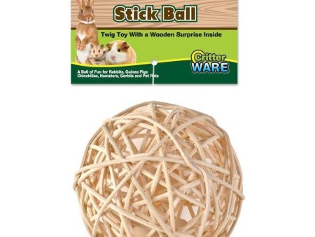 NUTTY STICK BALL TREAT (MEDIUM, NATURAL) For Cheap