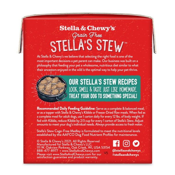 Stella & Chewy s Stella s Stew Cage Free Medley Recipe Food Topper for Dogs Online Hot Sale