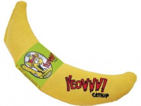 Yeowww! Banana Catnip Cat Toy (Banana, Each) For Discount