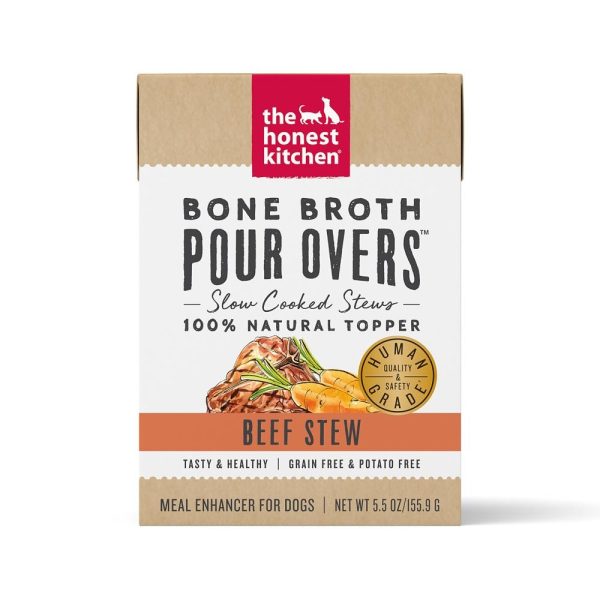 The Honest Kitchen Bone Broth Pour Overs - Beef Stew Online Hot Sale