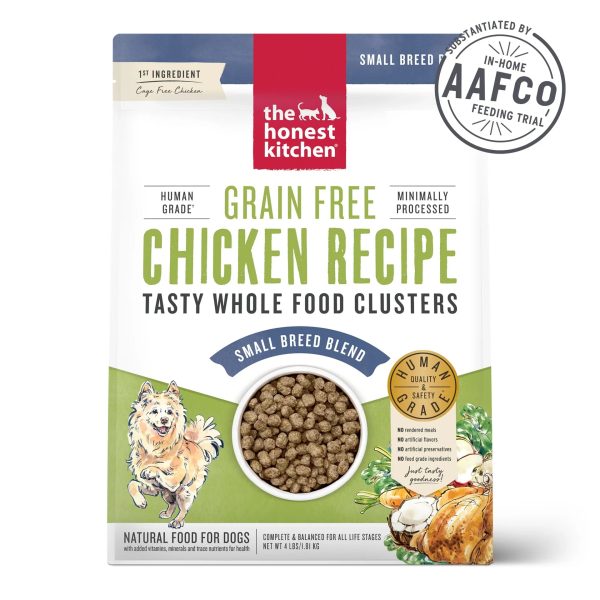 The Honest Kitchen Grain Free Chicken Clusters For Small Breeds Dry Dog Food Online now