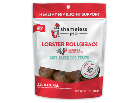 Shameless Pets Lobster Roll(Over) Soft Baked Dog Treats Online Hot Sale