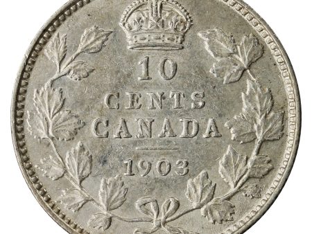 1903H Canada 10-cents EF-AU (EF-45) $ Cheap