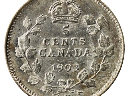 1903H Small H 5-cents UNC+ (MS-62) $ Cheap