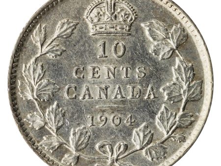 1904 Canada 10-cents EF-AU (EF-45) $ Online Sale