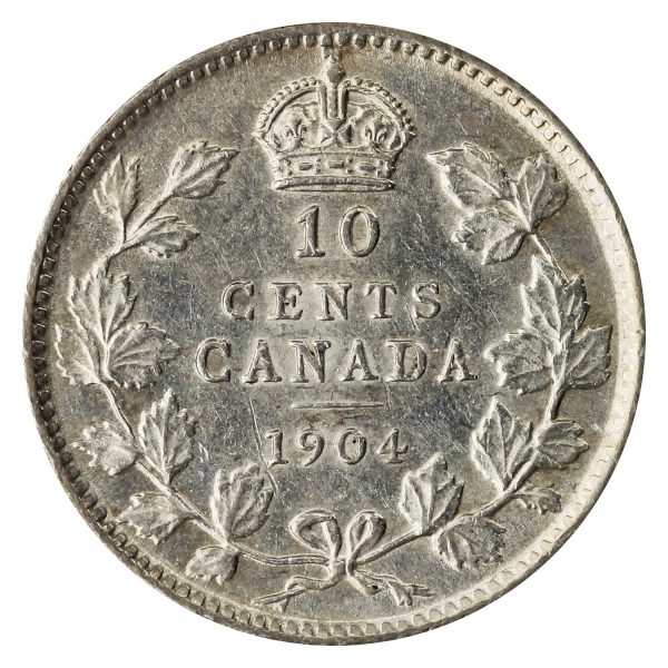 1904 Canada 10-cents EF-AU (EF-45) $ Online Sale