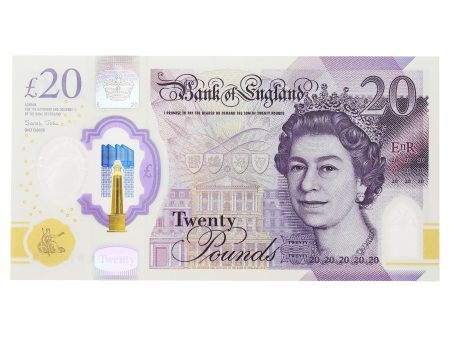 Great Britain 2020 20 Pound Note, BE228c, UNC Online Sale