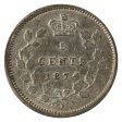 1874H Plain 4 Canada 5-cents Extra Fine (EF-40) $ Online now