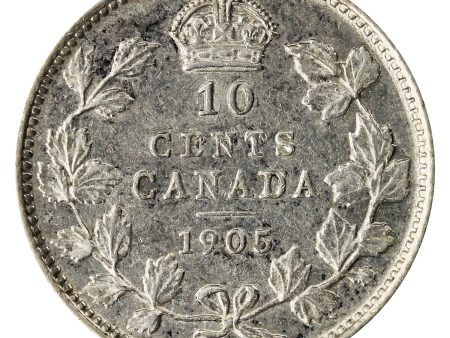 1905 Canada 10-cents Extra Fine (EF-40) $ For Discount