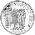 RDC 2014 Canada $5 Princess to Monarch Fine Silver (No Tax) lightly toned For Sale