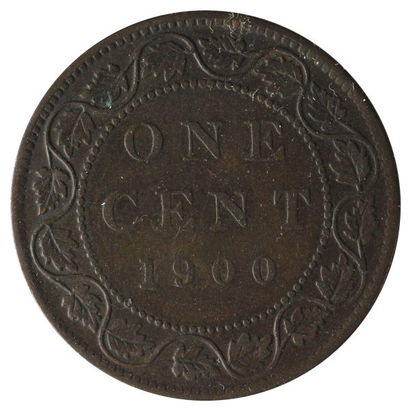 1900 Canada 1-Cent VF-EF (VF-30) Impaired For Sale