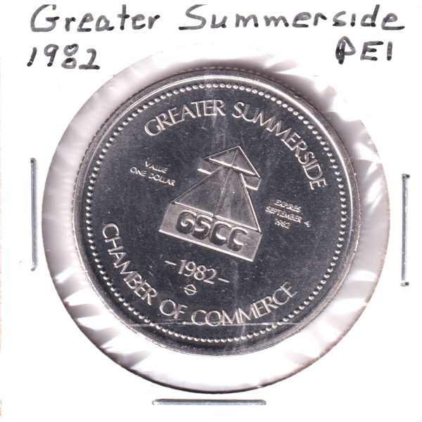 1982 Greater Summerside, PEI, Anne Dollar Token Online Hot Sale