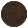 NS-2A4 1824 Nova Scotia Penny Token EF-AU (EF-45) Cleaned Hot on Sale