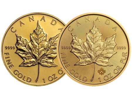 (LPO) Random Year Canada 1oz. .9999 Gold Maple Leaf (TAX exempt) - NO Credit Card, Paypal. Online Hot Sale