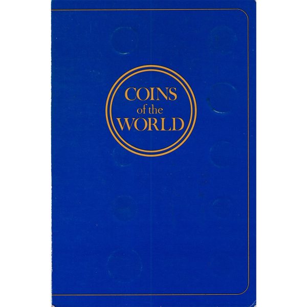 Set of 20x Assorted Coins in Coins of the World Blue Folder (Issues) Supply