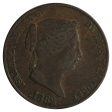 Spain 1862 25 Centimos VF-EF (VF-30) Online Sale