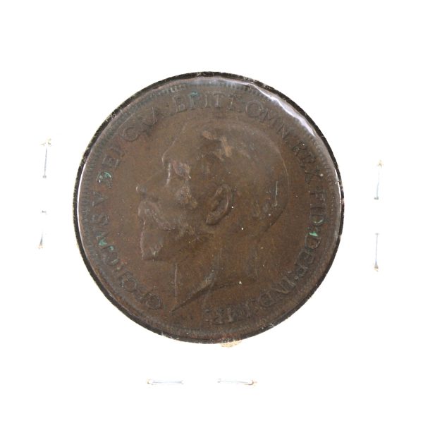 Great Britain 1921 Penny Extra Fine (EF-40) Spots Online now