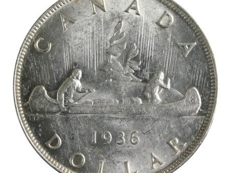 1936 Canada Dollar AU-UNC (AU-55) $ For Cheap