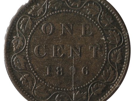 1896 Canada 1-Cent VF-EF (VF-30)  Scratched, Cleaned or Impaired. Supply