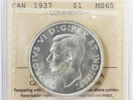 1937 Canada Dollar ICCS Certified MS-65 (XVR 387) Hot on Sale