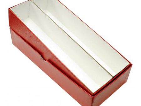 10 inch Storage Box for cardboard 2x2 holders - Double Row (Small Red) Online Hot Sale