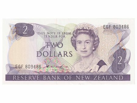 New Zealand 1981-92 1 Dollar Note, Pick #170a, AU-UNC Supply