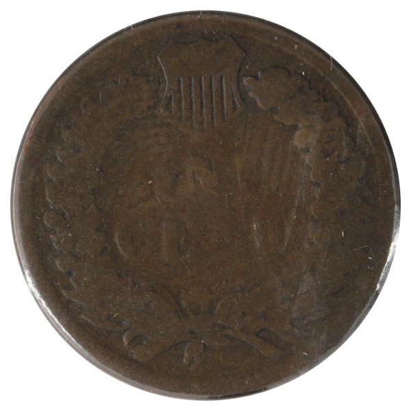 1883 USA Cent About Good (AG-3) Scratched, Cleaned, or Impaired Discount