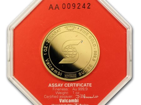 (LPO) Valcambi Suisse Scotiabank 1oz. Gold Round (TAX Exempt) NO Credit Card Paypal - Scuffed Package Damaged Insert Online