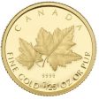 RDC 2009 Canada 50-Cent Red Maple 1 25oz Gold (No Tax) Issues Fashion