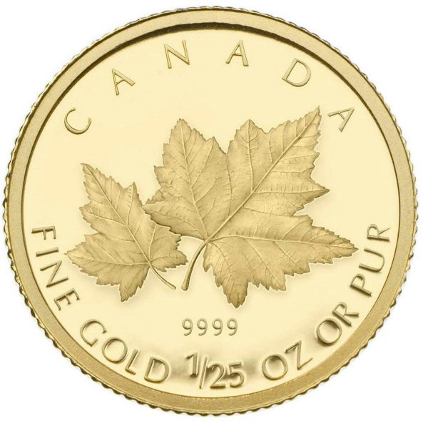 RDC 2009 Canada 50-Cent Red Maple 1 25oz Gold (No Tax) Issues Fashion