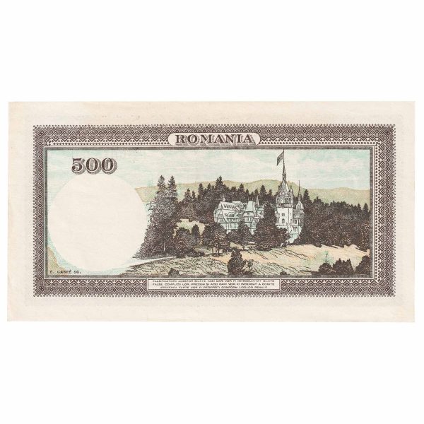 Romania 1940 500 Lei Note, Pick #51a, UNC For Cheap