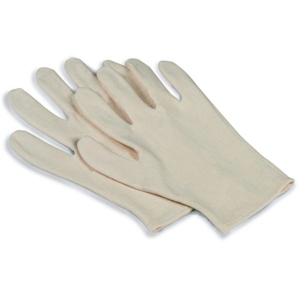 Pair of Cotton Gloves to handle coins (strong - safe - soft) - BWHAND. For Cheap