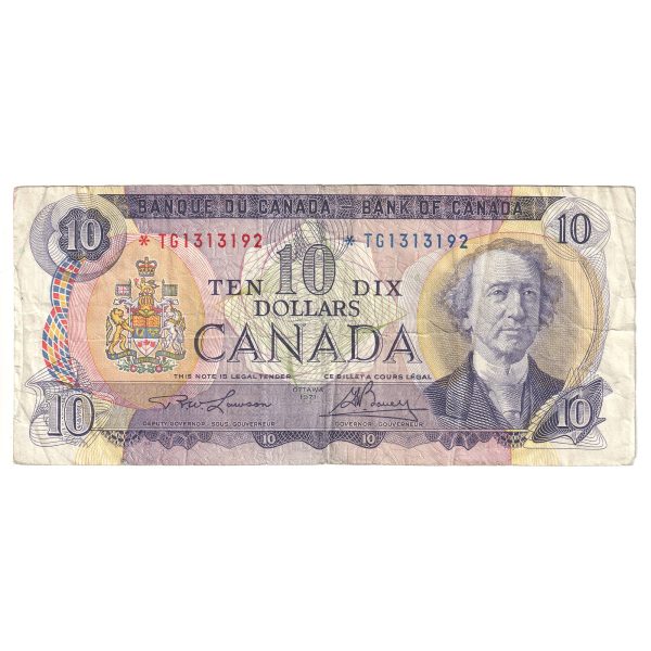 1971 Canada $10 Lawson-Bouey, Replacement, *TJ Online Hot Sale