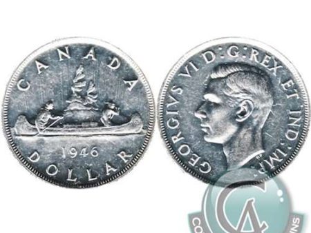 1946 Canada Dollar EF-AU (EF-45) $ For Sale