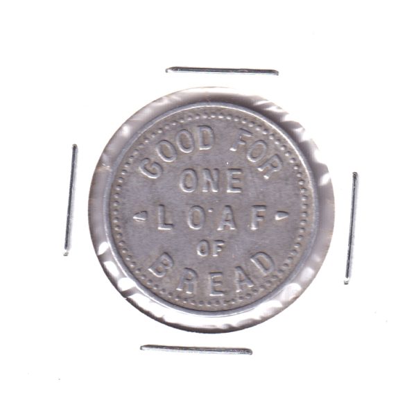 Paris Station, Ontario, Bakery Trade Token  Good for One Loaf of Bread  Hot on Sale