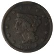 1840 Small Date Over Large 18 USA Cent VG-F (VG-15) $ For Discount