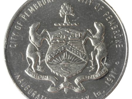 1971 Pembroke, ON Inaguration Token Online now