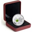 RDC 2014 Canada $20 Majestic Maple Leaves with Jade Fine Silver (impaired) Online Sale