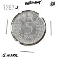 Germany 1967J 5 Mark Brilliant Uncirculated (MS-63) Hot on Sale